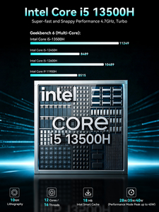 Mini PC de jeu GMKtec M3 <span class=keywords><strong>Pro</strong></span> Intel Core I5-13500H 12 cœurs 16 threads 16/32 Go DDR4 512 Go/1 To SSD Ordinateur PC Mini PC de jeu - Product Image 2