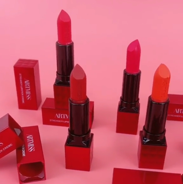 Красная губная помада ARTMISS, палочка, матовая губная помада, крем, нюдовая губная помада с высоким пигментом, бархатная губная помада