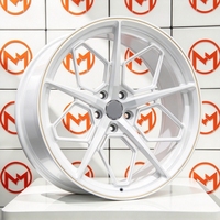 Jantes de voiture de tourisme personnalisées forgées Maxtera de style AP04 pour Ferrari Vantage Tesla BMW M2 M3 M4 M5 Audi RS6 RS7 AMG GT en alliage