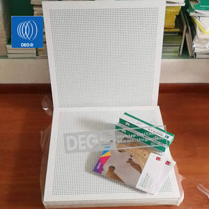 <span class=keywords><strong>DEGO</strong></span> yeso acústica techo perforado yeso techos con NRc 0,65 fuego A2 - Product Image 5