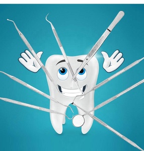 ชุดตะขอสแตนเลส5 in 1สำหรับทำความสะอาดคราบฟันกำจัดคราบหินปูนสีดำ - Product Image 5