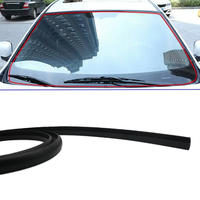Bande de moulure de pare-brise avant de voiture de 1,7 m en caoutchouc pour BMW E46 E90 E60 E39 E36 F30 F10 F20 X5 E70 E53 M G30 E91 E34 F31