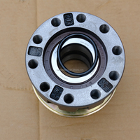 Ensemble de moyeu de roue robuste pour camion, unité de roulement pour essieu de remorque Mercedes BPW SAF, pièces de véhicule utilitaire en acier forgé