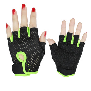 Custom Logo <b>Half</b> Finger Weight Lifting Gym Gloves Men Women Gel Pads Workout Training Fitness Gloves for Gym ,Rowing,Training - Product Image 3
