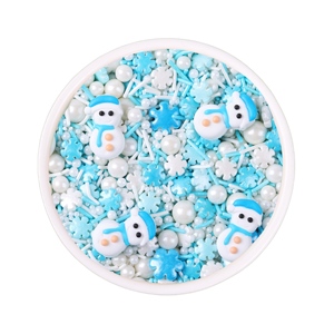 Icing Decoration Multi Shape Candy Mix Christmas Edible <strong>Gold</strong> Glitter Sugar Sprinkles for Bakery <strong>Cake</strong> Baking <strong>Toppings</strong> - Product Image 2
