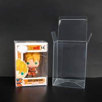 Baili Funko Pop 4 "0.5mm Protecteur Anti-Rayures PET + 96% Résistant Aux UV Boîte En Plastique Transparent Pop Protecteur