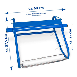Porta-rotolo di carta JH-Mech porta rotoli per la pulizia per l'industria delle officine e per Garage portatile porta porta porta bidoni - Product Image 5