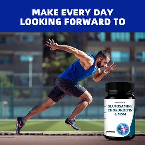 แคปซูลวีแกนแคลเซียม ธาตุเหล็ก กลูโคซามีน คอนดรอยติน MSM สูตรเสริมสร้างสุขภาพกระดูกและข้อ สำหรับแบรนด์ส่วนตัว - Product Image 2