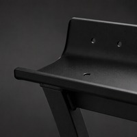 Support de rangement commercial pour haltères de gym, support de rangement en acier robuste à deux niveaux pour paires et ensembles d'haltères