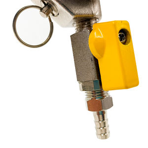KLFU, regulador de cerveza de nitrógeno de una etapa de latón, válvula de presión de seguridad de cerveza primaria, regulador de <span class=keywords><strong>Gas</strong></span>, entrada máxima de 3000PSI, 0-60psi - Product Image 3