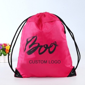 กระเป๋าเป้สะพายหลังแบบมีเชือกผูก โพลีเอสเตอร์ สั่งทำได้ ใช้ได้ทั้งผู้หญิงและผู้ชาย สีสันสดใส เหมาะสำหรับเด็ก น่ารัก ใช้สำหรับงานแต่งงาน รับผลิตแบบ OEM - Product Image 4