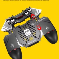 Manette de jeu MEMO AK77 avec batterie 4000 mAh, manette de jeu pour jeux mobiles PUBG Mobile