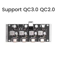 Module de charge rapide (BSC) 4 voies PD65W 3.0/2.0 QC/FCP/AFC Type-C 12-30V