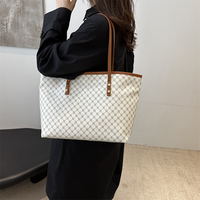 Sac Fourre-Tout pour Femme Tendance en Cuir PU Grande Capacité, Nouveauté 2025, Vente en Gros Direct Usine