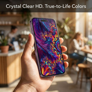 ฟิล์มกันรอยหน้าจอ KK9 OEM สำหรับ iPhone 18 Pro Max รุ่นใหม่ วัสดุกระจกใส HD ความแข็งสูงพิเศษ  ความสามารถในการส่งผ่านแสง 92% ป้องกันการกระแทก - Product Image 4