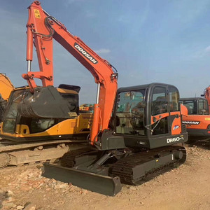 รถขุดขนาดเล็ก Doosan DH60 มือสองจากเกาหลีใต้ รุ่น DH60-7 บุ้งกี๋ 0.5 ลูกบาศก์เมตร กำลัง 80 กิโลวัตต์ ราคาถูก ขาย - Product Image 1