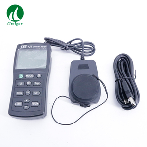 <span class=keywords><strong>Chroma</strong></span> Mètre Portable Couleur Illuminomètre Light <span class=keywords><strong>Meter</strong></span> TES-136 avec Triple Affichage LCD 4 Chiffres Lecture - Product Image 4