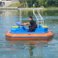 Bateaux tamponneurs gonflables à moteur et à batterie pour parcs aquatiques, jeux aquatiques et divertissement, à prix abordable