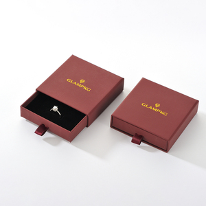 High-End Custom Logo Luxury Sliding Drawer Paper Jewelry Packaging <b>Box</b> for <b>Earrings</b> Necklace Pendant <b>Gift</b> <b>Box</b> OEM ODM Wholesale - Product Image 2