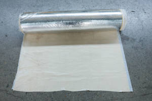 Vente en gros de 5m x 30mm feuille d'aluminium auto-adhésive ruban butyle membrane de toiture étanche pour le scellement des fissures de toit 1.2mm 0.8mm - Product Image 3