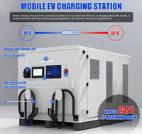 Chargeur mobile d'urgence haute puissance pour véhicules électriques, nouvelle batterie LiFePO4, armoire de stockage d'énergie, secours routier pour voitures électriques, OCPP1.6J/2.0.1