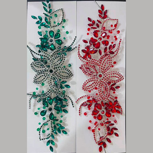 Diadema de Seda Hecha a Mano con Pedrería para Novia, Estilo Cadena de Garra, Accesorios para Vestido de Novia, DZ292 - Product Image 3