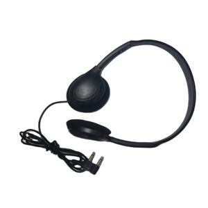 Écouteurs filaires supra-auriculaires jetables OEM 3,5 mm, étanches IPX-4, codecs APT-X, à bas prix pour les salles de classe - Product Image 2
