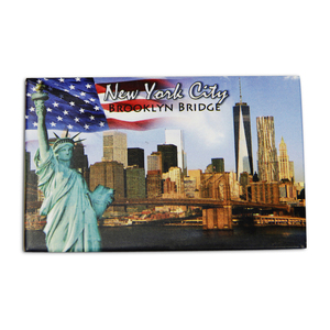2025 Hot Kühlschrank Dekor Dubai US Paris <span class=keywords><strong>Berlin</strong></span> London Souvenir Metall Foto benutzer definierte Weißblech Kühlschrank Magnete - Product Image 3