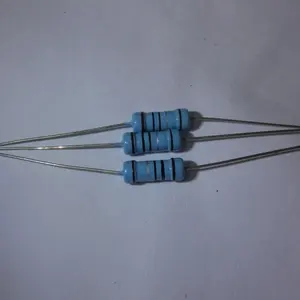 Resistor de filme metálico da banda 5, 1% 1 ohm 1 w 2 w