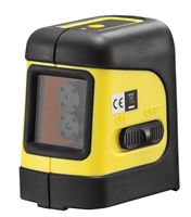 Mini niveau laser rotatif manuel à nivellement automatique Croix-Rouge à 2 lignes avec outils portables haute visibilité pour un alignement précis
