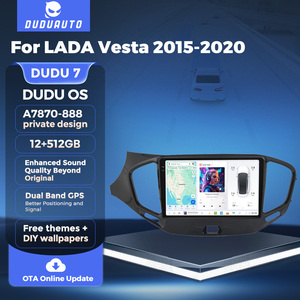 Duduauto เครื่องเล่นมัลติมีเดียระบบ UIS7870อัจฉริยะ, เครื่องเล่นมัลติมีเดียระบบนำทาง GPS เล่นรถสำหรับลาดาเวสต้าครอสสปอร์ต2015-2020 - Product Image 4
