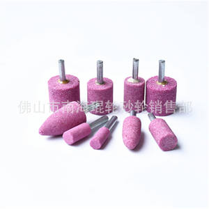 High Quality Red Corundum Ceramic Grinding Heads Best-Selling Cylinder Conical Design Guangdong Factory Metal Polishing Machine - Product Image 1