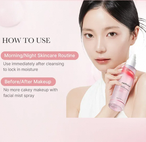 PDRN Pink Glutathione Serum <b>Mist</b> Infused with PDRN and Glutathione Brighten Dull Skin Even Tone Boost Radiance Deeply Hydrate - Product Image 4