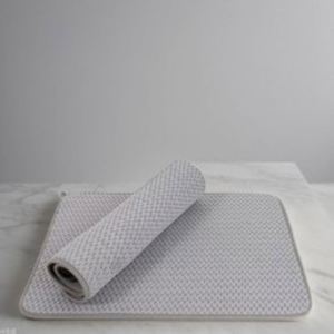 Ultra-Absorbent Quick-Dry Reusable Microfiber Kitchen Draining <b>Mat</b> - Product Image 6