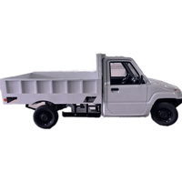 Chargement hydraulique complet 500kg 1 tonne Mini camion benne électrique automatique 5kw camionnette benne LHD RHD camionnette