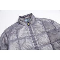 Manteau matelassé personnalisé pour hommes, matelassé 90, doudoune de canard blanc, oie