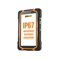Tablet PC Industri T70EX IP67 Tangguh 7 Inci 2200 Nit Android Octa Core Pembaca NFC Anti Ledakan Profesional