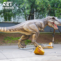 Modèle de T-Rex animatronique électrique réaliste en métal, personnalisé OEM par Zigong, pour la location en parcs d'attractions intérieurs/extérieurs et centres commerciaux