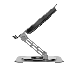 IDock قابل للطي مريح زاوية ارتفاع سبائك الألومنيوم قابل للتعديل مع محور USB ومروحة - Product Image 3