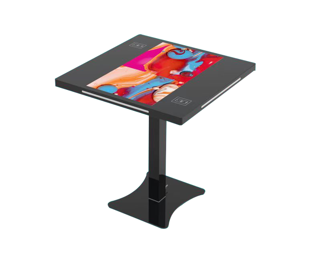 21 Inch Android Interactive Smart Dinning Table Square Multi Touch Screen Table