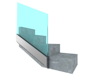 Ban Công <span class=keywords><strong>2025</strong></span> Nhôm Lan Can Không Khung Thiết Kế Ngoài Trời Sàn Ban Công Kính Lan Can Cho Cầu Thang Lan Can - Product Image 3