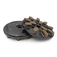 8 pouces 10 pouces 200 mm 800 #   Système de polissage supérieur à base de résine diamantée, disque de meulage abrasif pour surfaces en granit, marbre et pierre