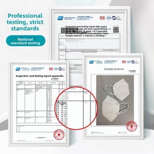 <span class=keywords><strong>Masque</strong></span> respiratoire jetable CE <span class=keywords><strong>FFP2</strong></span> NR, <span class=keywords><strong>masque</strong></span> anti-poussière pliable à 3 couches en PP avec filtre auto-aspirant, respirant et <span class=keywords><strong>ventilé</strong></span>, protection du travail - Product Image 5