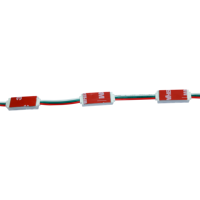 Module LED miniature 1 LED 2835 IP67 étanche avec lentille 140°, tension constante DC12V, télécommande pour utilisation extérieure