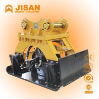 Compacteur de plaque hydraulique pour pelle en acier, prix d'usine