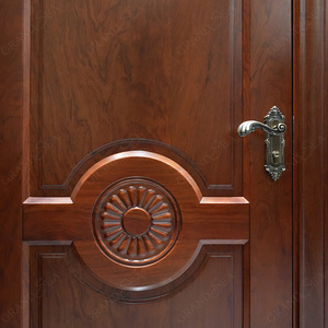 Portes en bois marocaines personnalisées par le fabricant, nouveau produit, fournisseur d'or, serrure intelligente, <span class=keywords><strong>porte</strong></span> en bois, portes en bois coloniales - Product Image 4