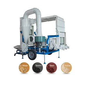 agriculture equipment wheat sesame bean maize corn cotton seed & grain cleaning machine