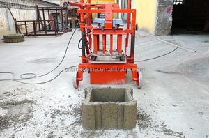 Máquina manual de bloques, máquina de fabricación de bloques móviles comprimida a mano, máquina de molde de ladrillo de enclavamiento de <span class=keywords><strong>hormigón</strong></span>, venta en 2025 - Product Image 3