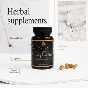 Cápsulas de Raíz de Maca Herbal de Marca Privada, 30 Píldoras, Potenciador de Energía Natural para Hombres, Suplemento Dietético - Product Image 1