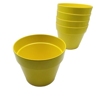Mini Pots de fleurs personnalisés pour le bureau Fournitures de jardin Intérieur et extérieur Pot de fleurs en plastique bon marché d'usine - Product Image 3